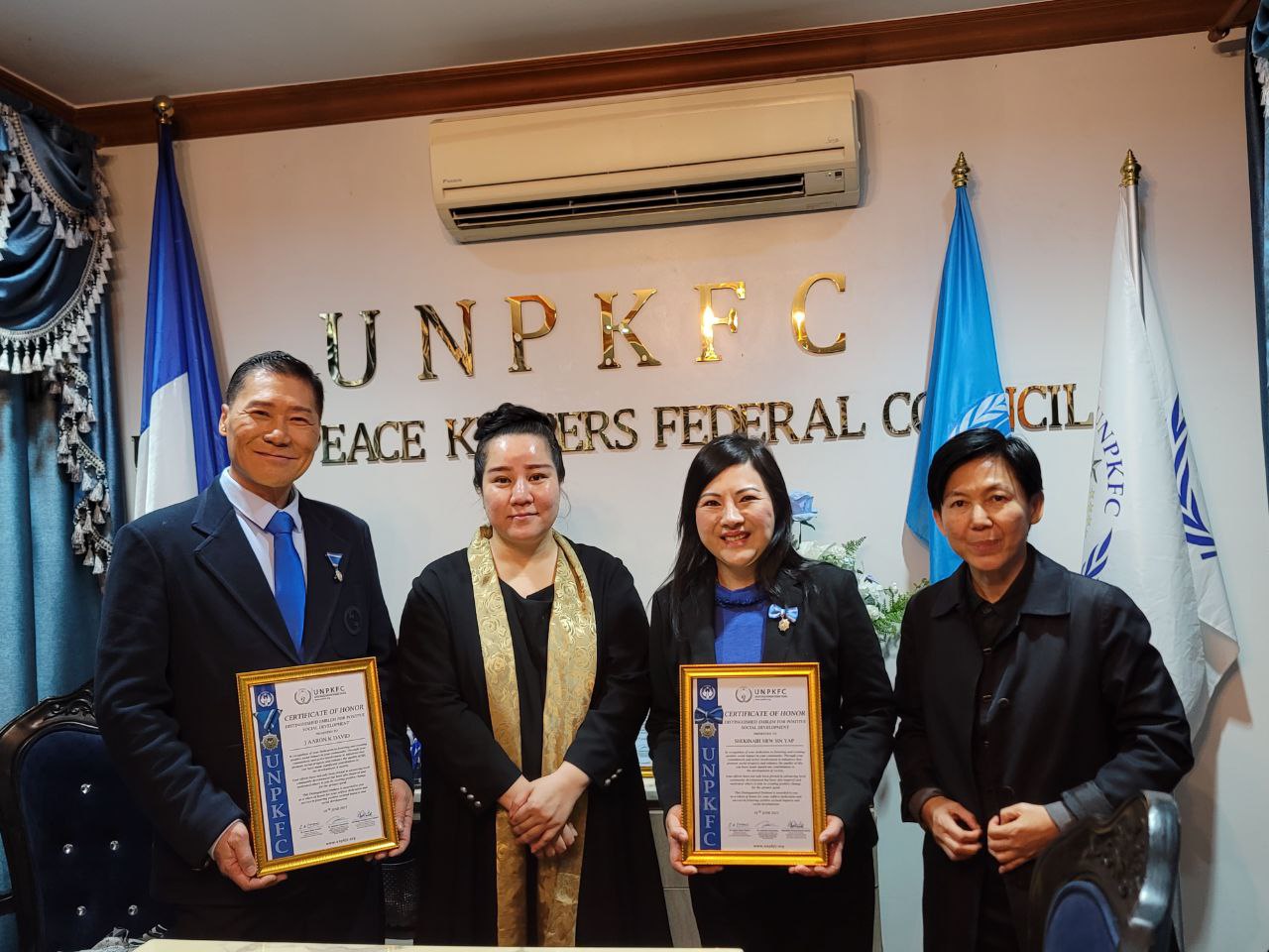 SHEKINAIH SIEW SIN YAP and J AARON K DAVID among GLS 2025 international peace delegation, Bangkok
