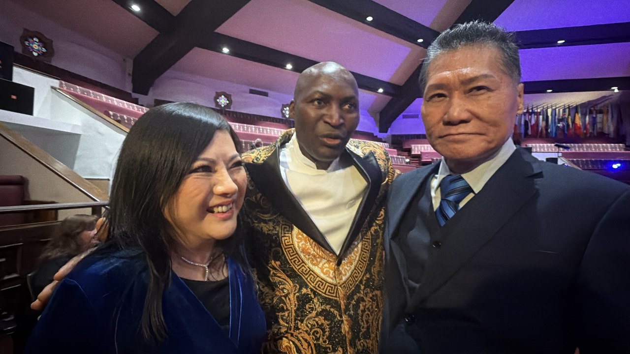 With Dr. Gershom Sikaala — His Presence Fire, Los Angeles