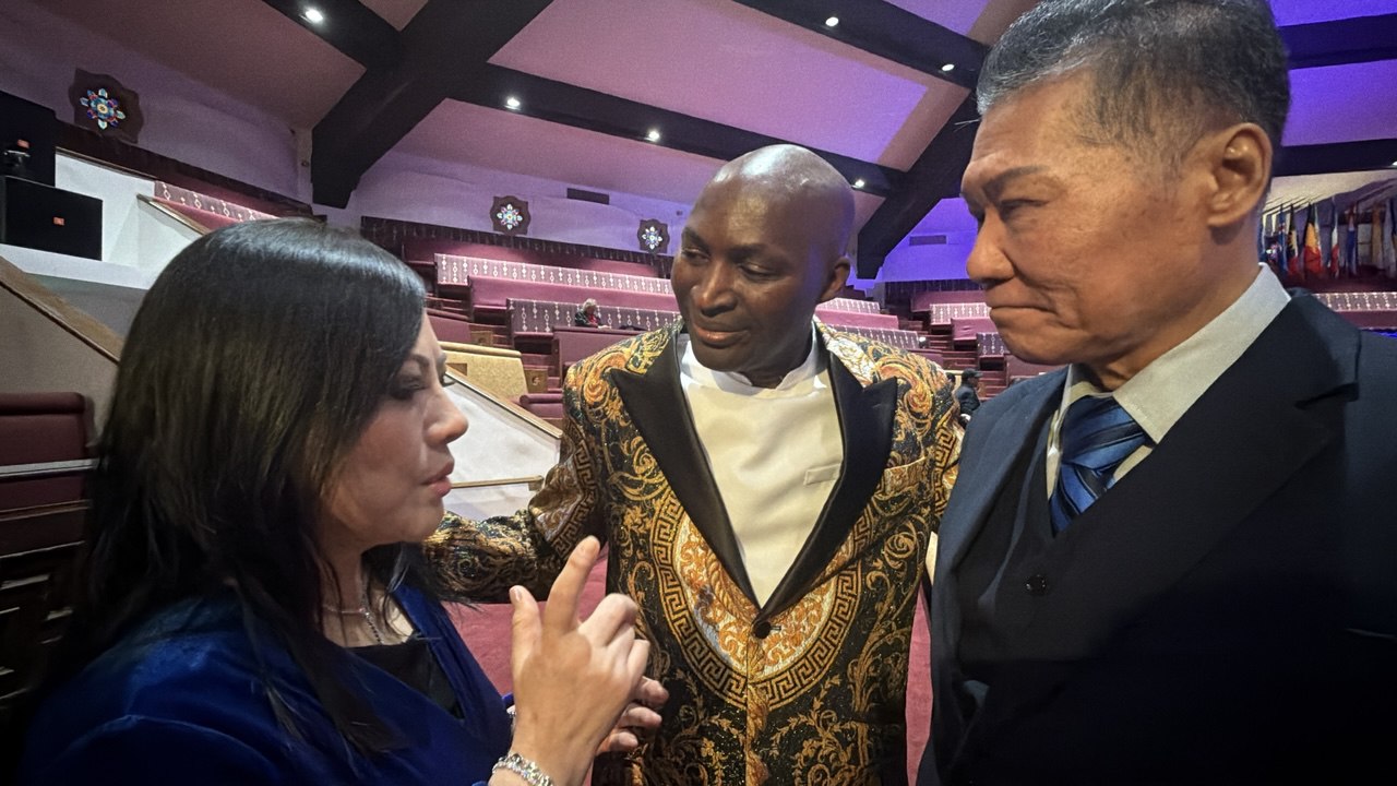 SHEKINAIH SIEW SIN YAP in conversation with Dr. Gershom Sikaala — His Presence Fire Cathedral, Los Angeles, 2025