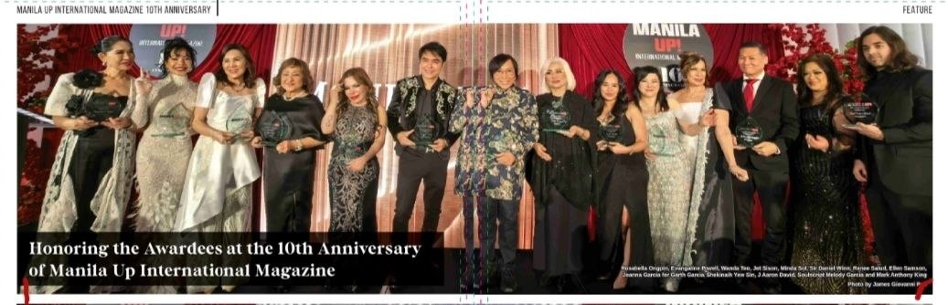 Manila Up awardees group stage photo
